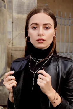 Lariat Necklaces | Statement Ketten | Hey Happiness Großgliedrige Kette Y Rosegold Rose Gold