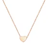 Filigrane Ketten | Hey Happiness Halskette mit Anhänger „Sweetheart“ in Roségold Rose Gold