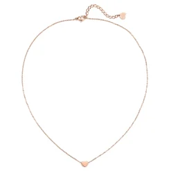 Filigrane Ketten | Hey Happiness Halskette mit Anhänger „Sweetheart“ in Roségold Rose Gold
