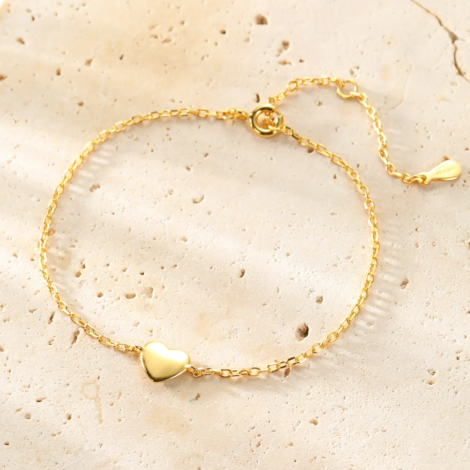 Charm Armbänder | Hey Happiness Herz Armband Love Sterlingsilber