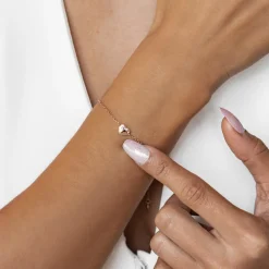 Charm Armbänder | Hey Happiness Herz Armband Love Sterlingsilber