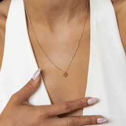 Filigrane Ketten | Hey Happiness Herz Halskette Love Sterlingsilber