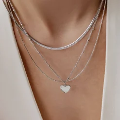 Necklace Sets | Hey Happiness Herz Layering Ketten Set