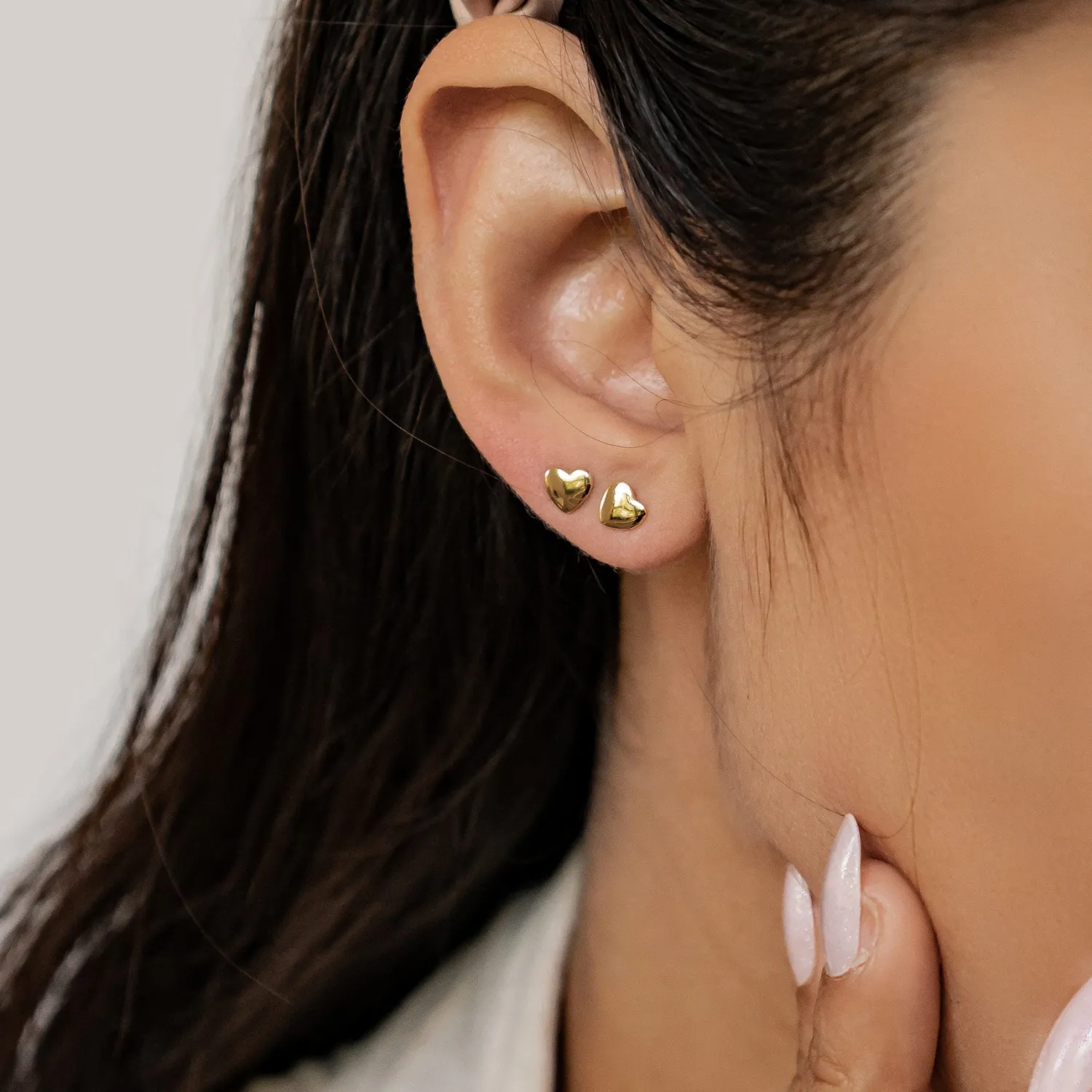 Ohrstecker | Hey Happiness Herz Ohrstecker Love Sterlingsilber