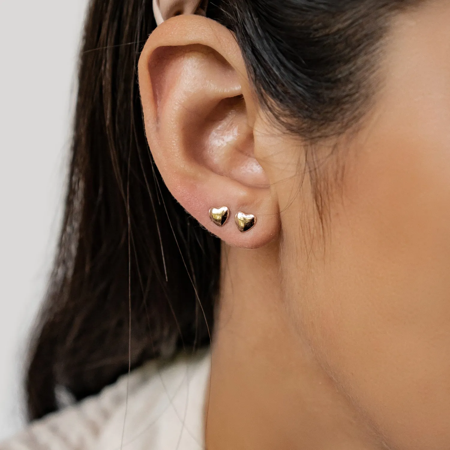 Ohrstecker | Hey Happiness Herz Ohrstecker Love Sterlingsilber