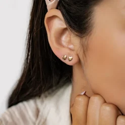 Ohrstecker | Hey Happiness Herz Ohrstecker Love Sterlingsilber