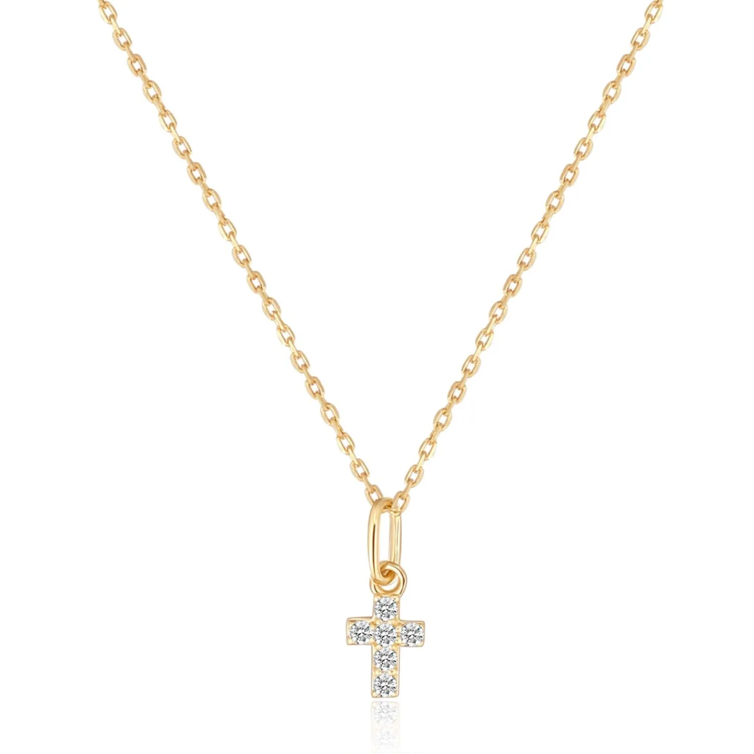 Anhänger | Filigrane Ketten | Hey Happiness Hoffnung Anhänger Kette 14K Gold