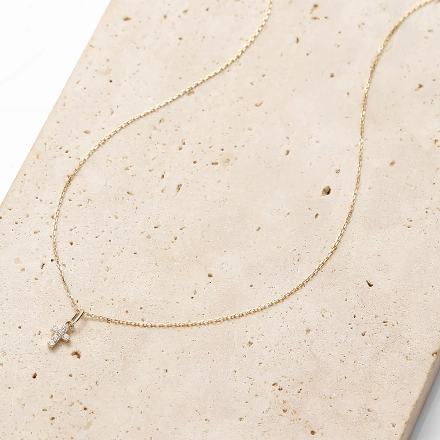 Anhänger | Filigrane Ketten | Hey Happiness Hoffnung Anhänger Kette 14K Gold