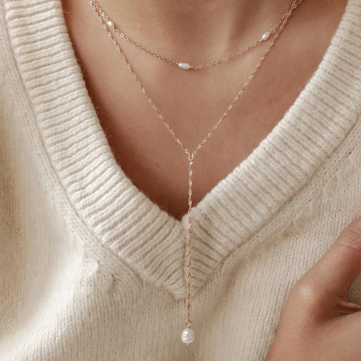 Necklace Sets | Hey Happiness Infinity Ketten Set Sterlingsilber