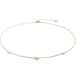Filigrane Ketten | Hey Happiness Kette Fliegende Vögel in Rosegold Rose Gold