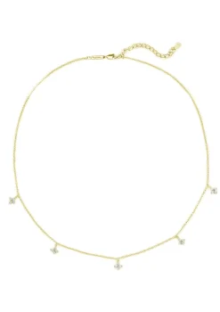 Filigrane Ketten | Hey Happiness Kette mit Blume Charms aus Sterlingsilber