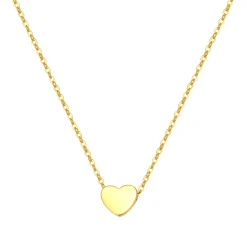 Filigrane Ketten | Hey Happiness Kette mit Herz Anhänger in Gold