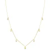 Filigrane Ketten | Hey Happiness Kette mit Herzchen Sterlingsilber in Gold