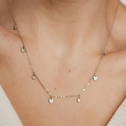 Filigrane Ketten | Hey Happiness Kette mit Herzchen Sterlingsilber Silver