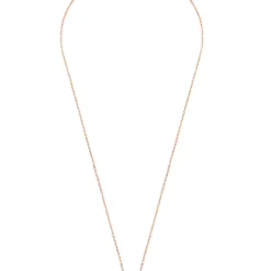 Filigrane Ketten | Hey Happiness Kette mit Kreuz Anhänger in Rosegold Rose Gold