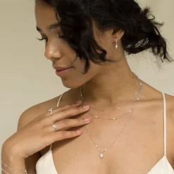 Perlenketten | Filigrane Ketten | Hey Happiness Kette mit Perle Sterlingsilber