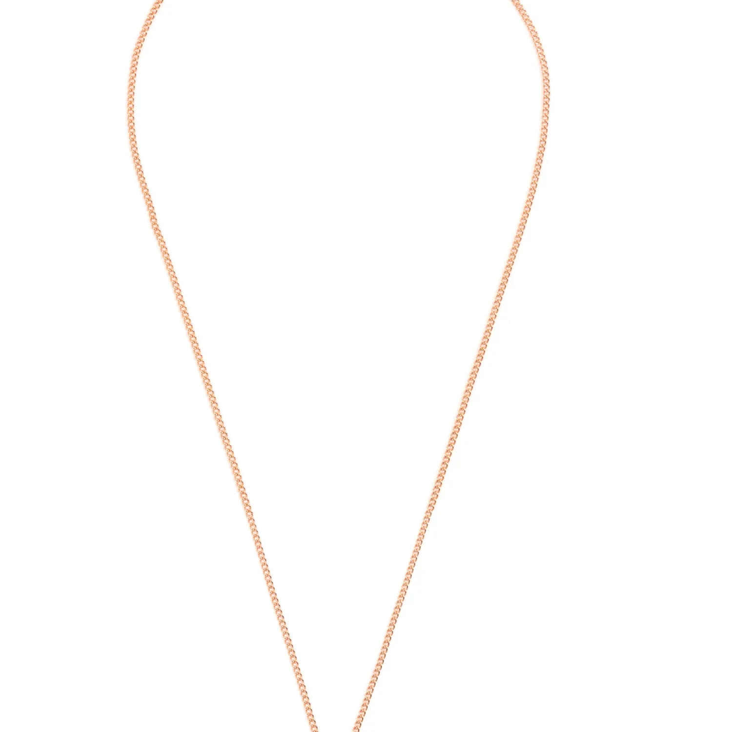Filigrane Ketten | Hey Happiness Kette mit Schloss Anhänger in Rosegold Rose Gold