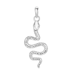 Filigrane Ketten | Hey Happiness Kette Schlange Anhänger Sterlingsilber Silver