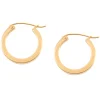 Creolen | Hey Happiness Kleine Creolen in farbe Gold