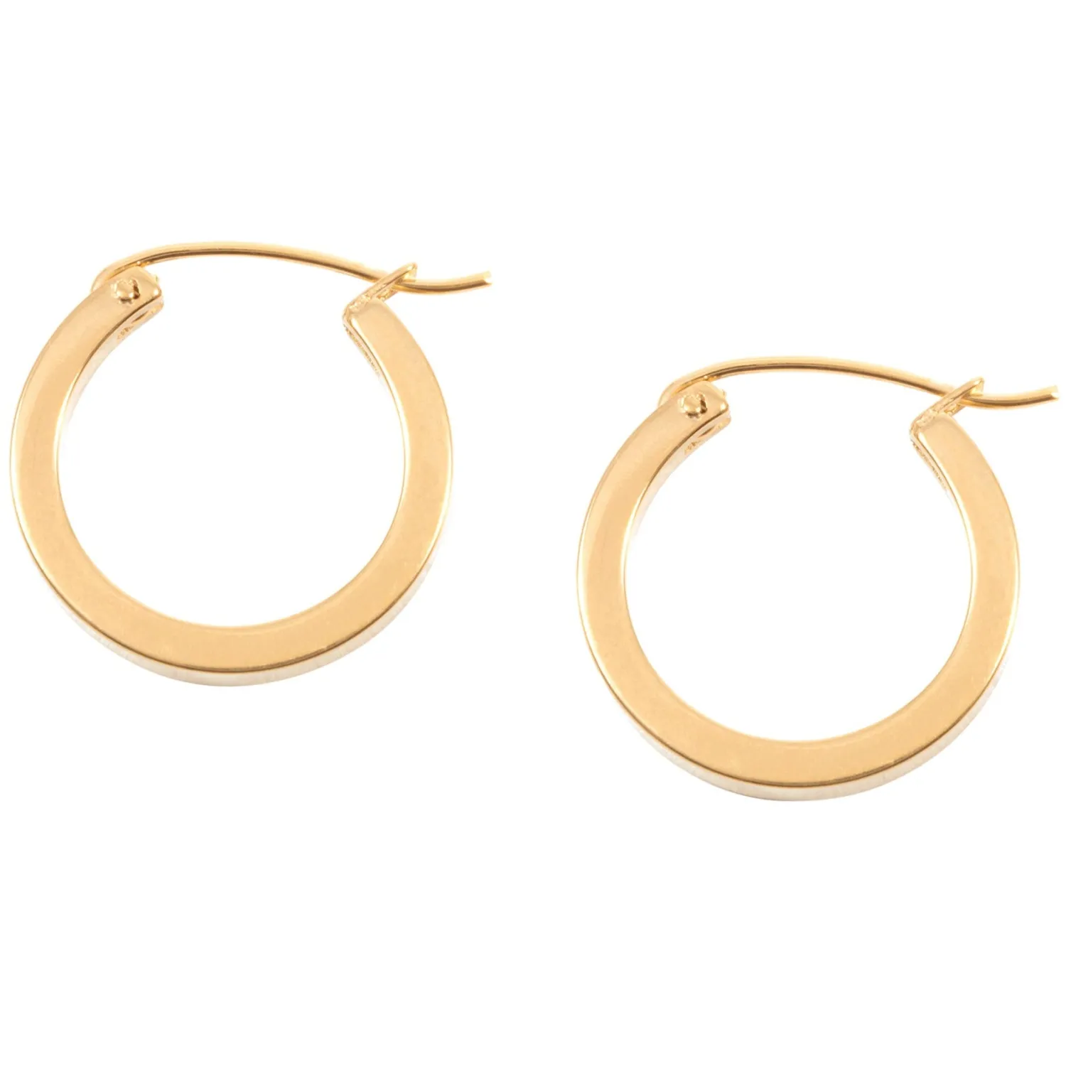 Creolen | Hey Happiness Kleine Creolen in farbe Gold