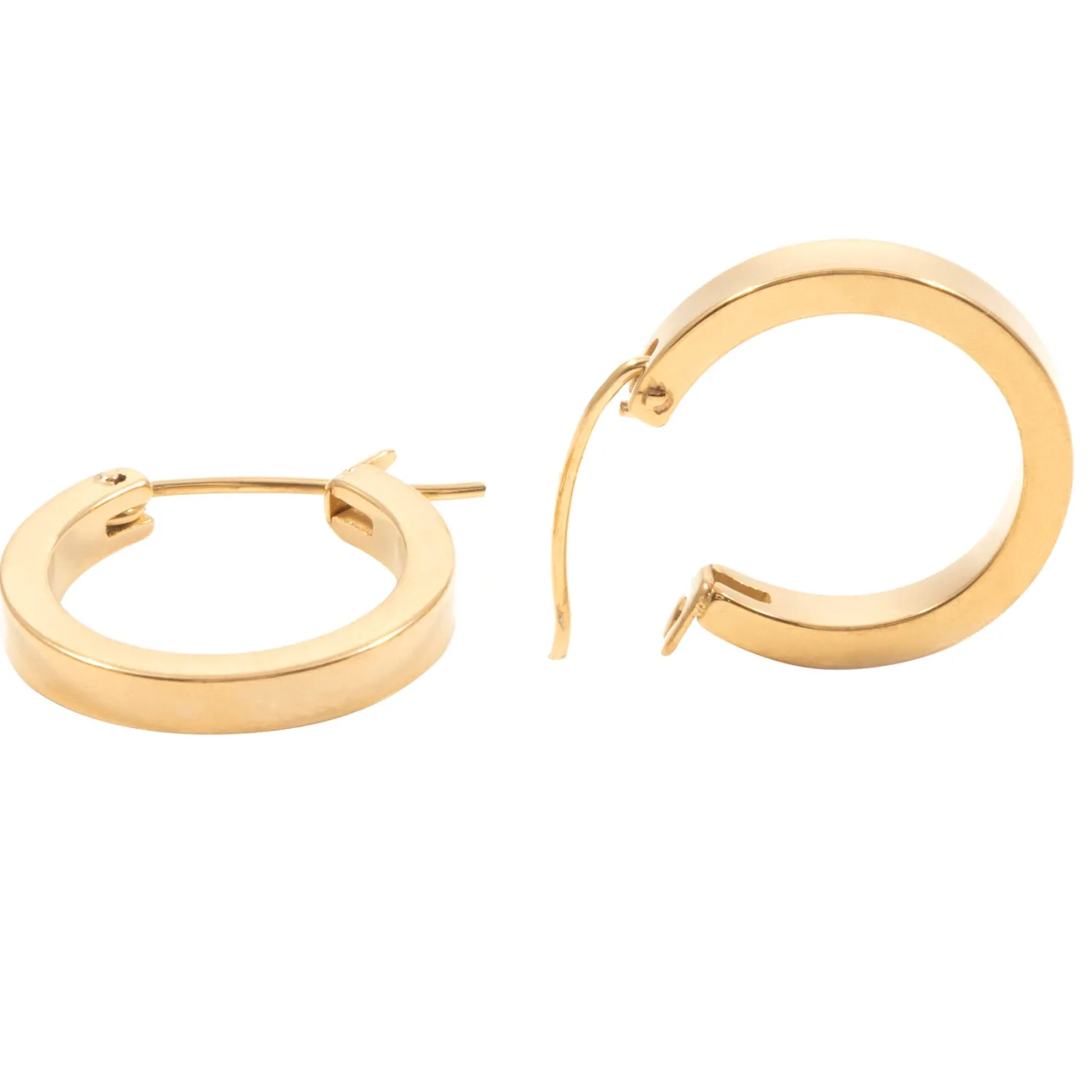 Creolen | Hey Happiness Kleine Creolen in farbe Gold