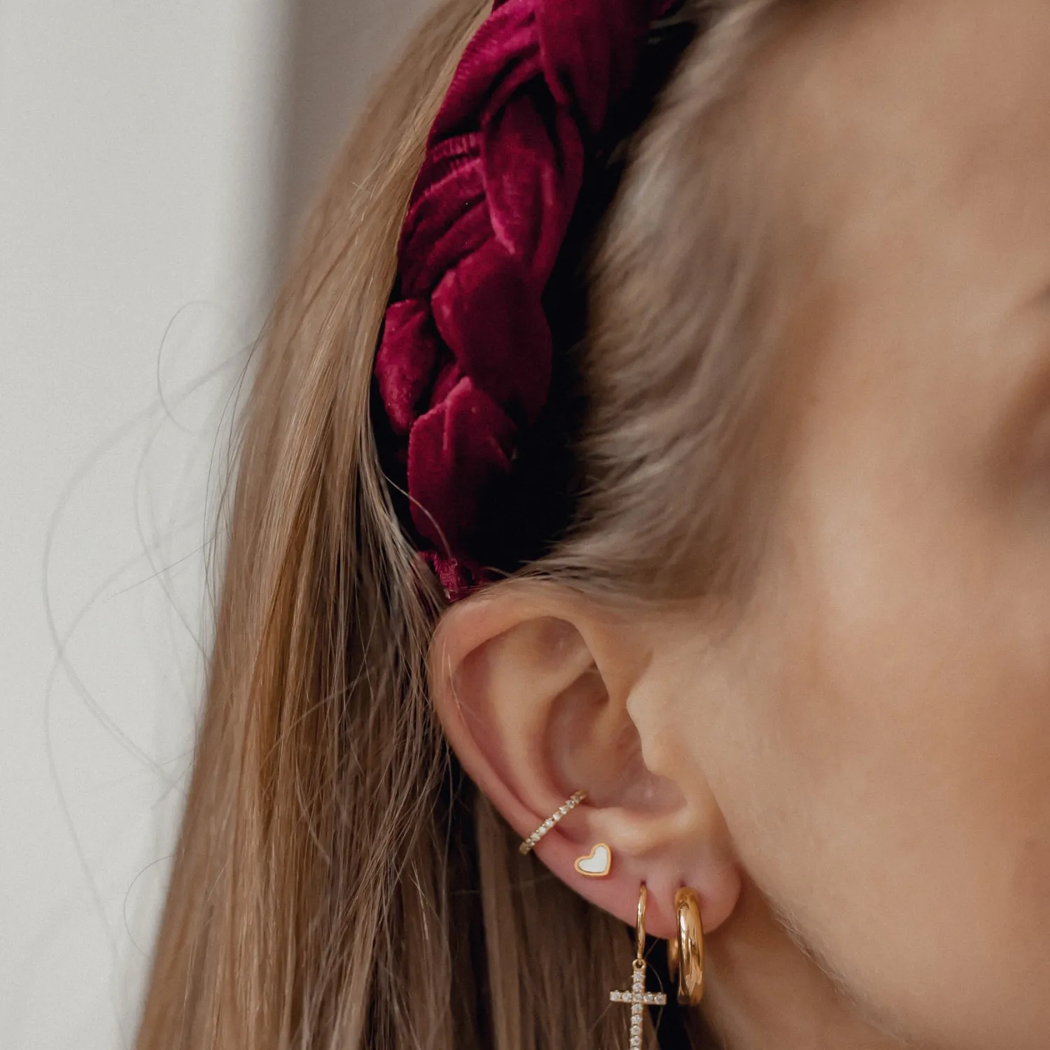 Creolen | Hey Happiness Kleine Runde Creolen Ohrringe in farbe Gold