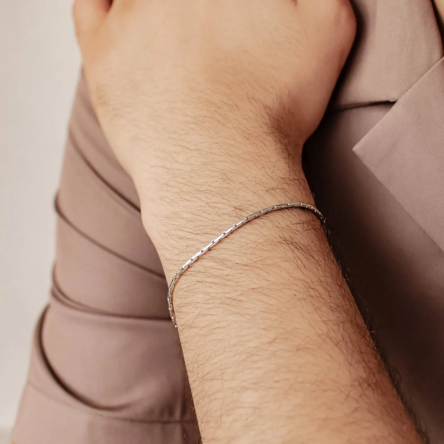 Ketten Armbänder | Hey Happiness Kobrakette Armband Wasserfest