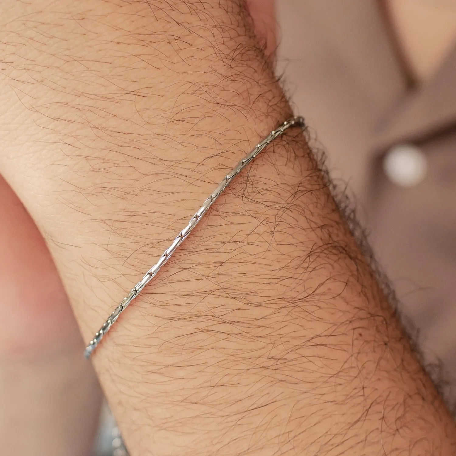 Ketten Armbänder | Hey Happiness Kobrakette Armband Wasserfest