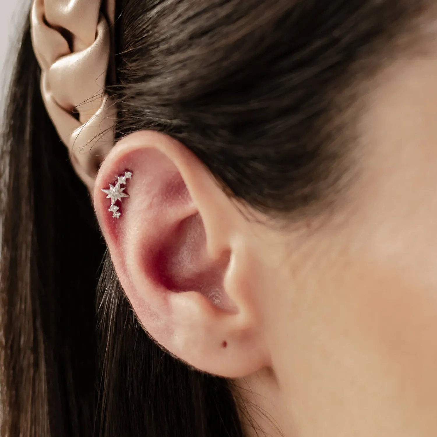 Piercings | Ohrstecker | Hey Happiness Konstellation Ohrpiercing Sterlingsilber