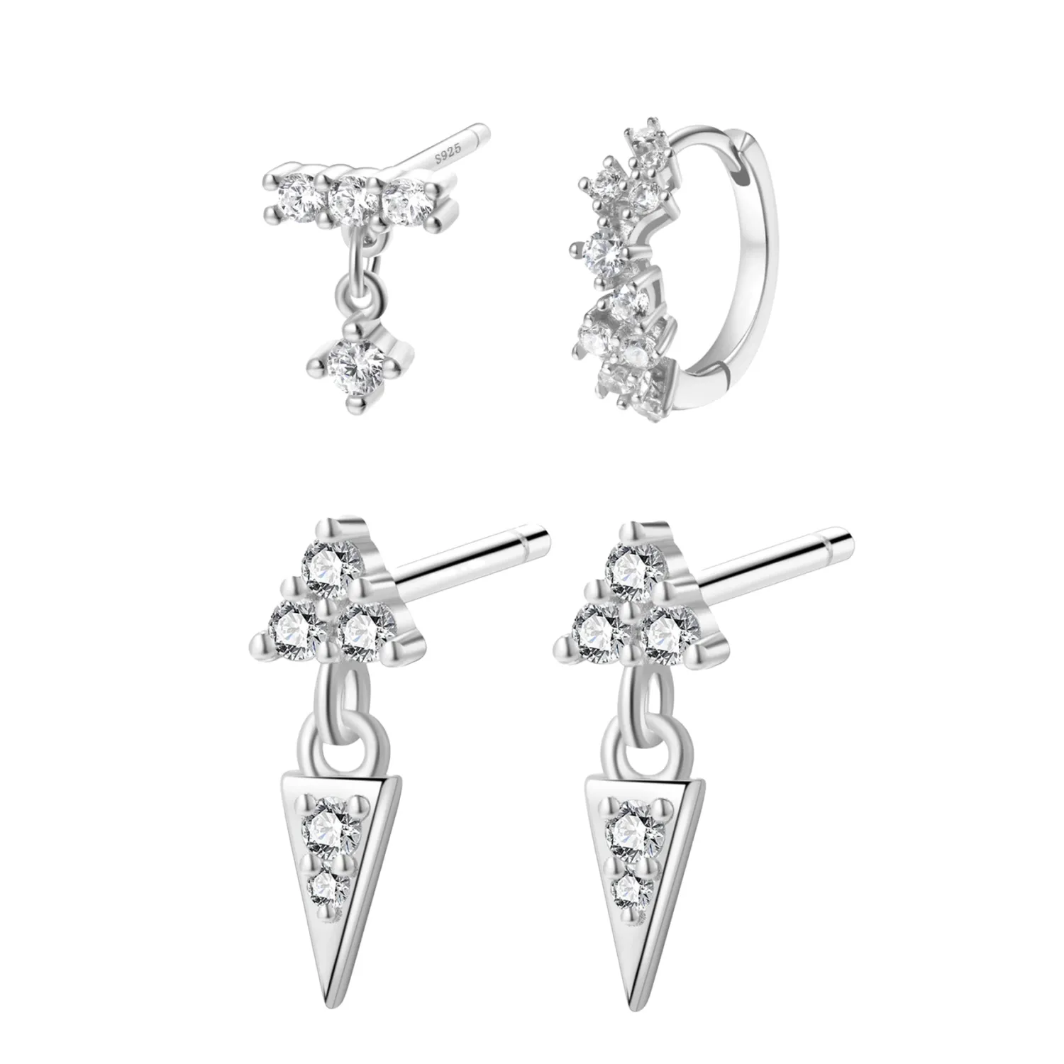 Earring Stack Sets | Ohrstecker | Hey Happiness Konstellation Ohrringe Set Sterlingsilber