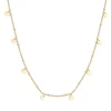 Filigrane Ketten | Hey Happiness Kreis Kette Gold