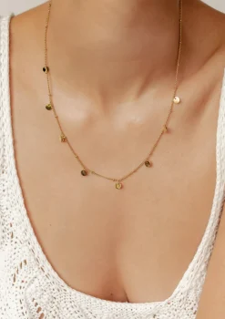 Filigrane Ketten | Hey Happiness Kreis Kette Gold