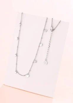 Filigrane Ketten | Hey Happiness Kreis Kette Silber Silver