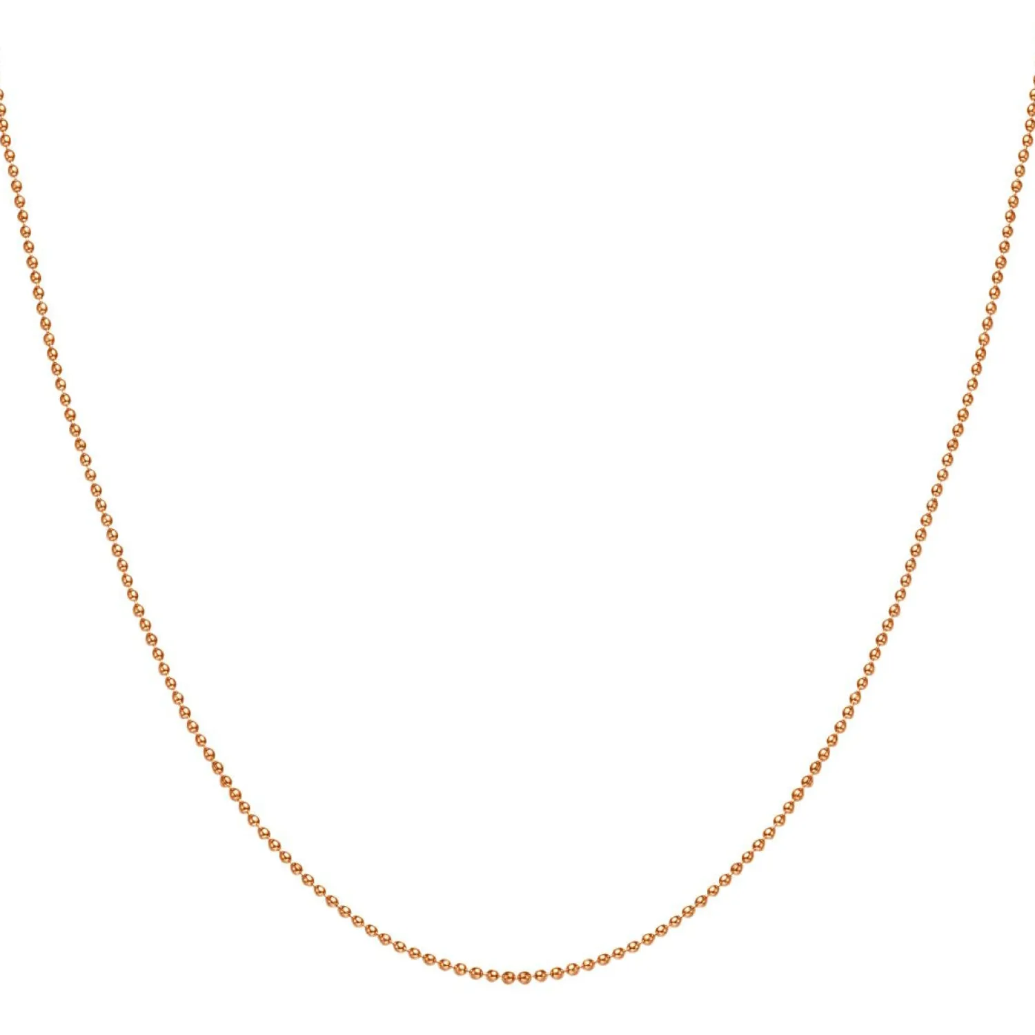 Filigrane Ketten | Hey Happiness Kugelkette in Rosegold Rose Gold