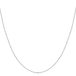 Filigrane Ketten | Hey Happiness Kugelkette in Silber Silver