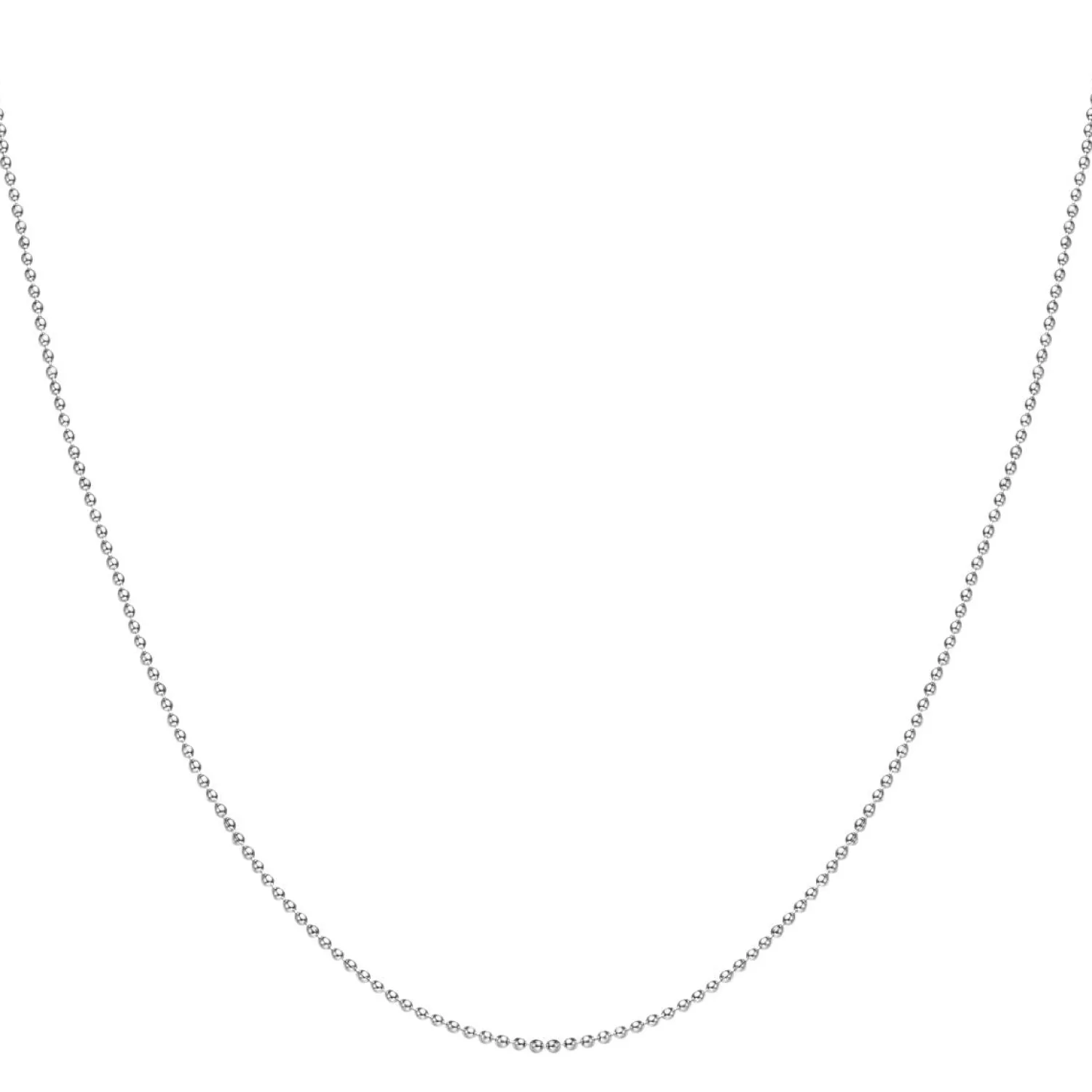 Filigrane Ketten | Hey Happiness Kugelkette in Silber Silver