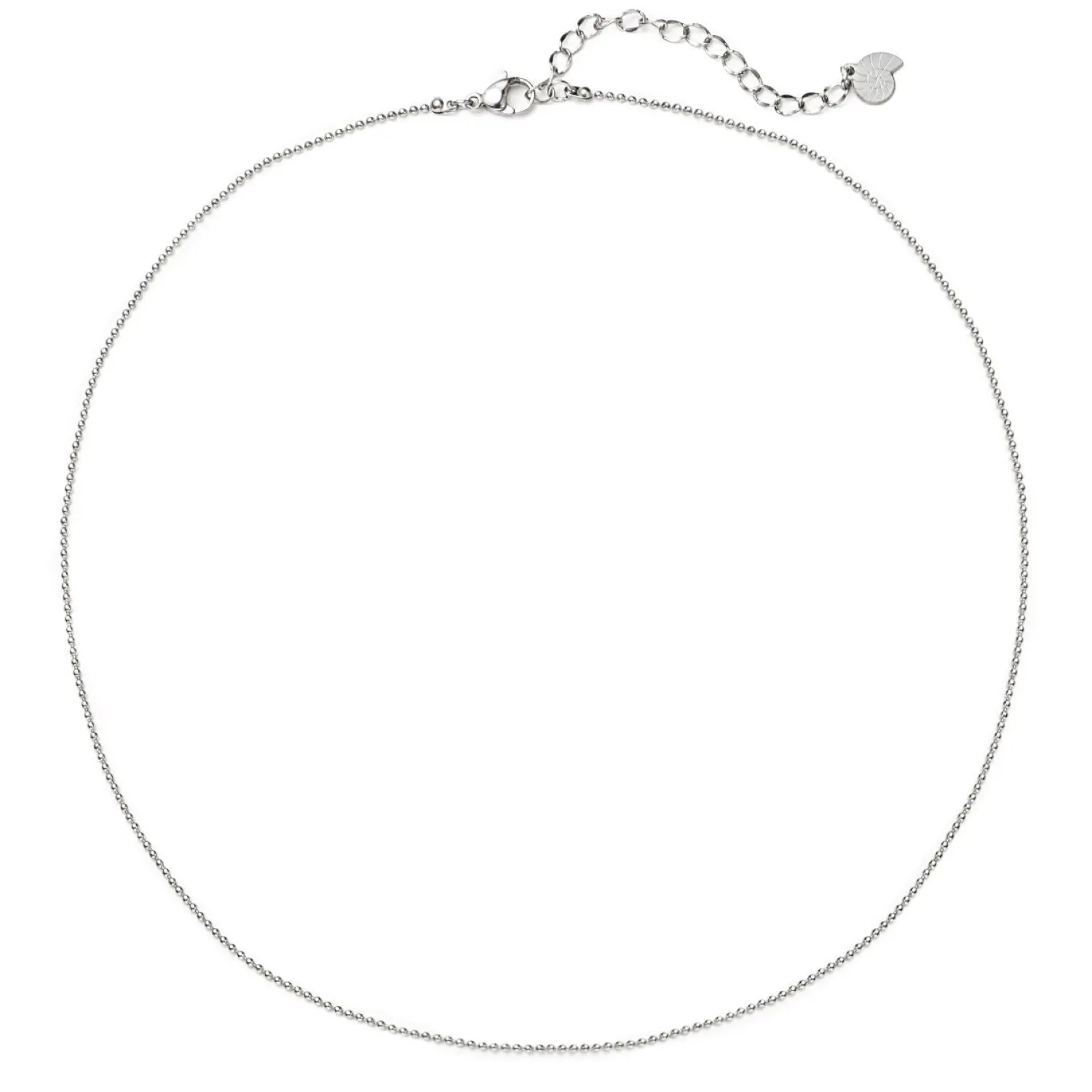 Filigrane Ketten | Hey Happiness Kugelkette in Silber Silver