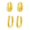 Earring Stack Sets | Creolen | Hey Happiness Kuppel Creolen Ohrringe Sets