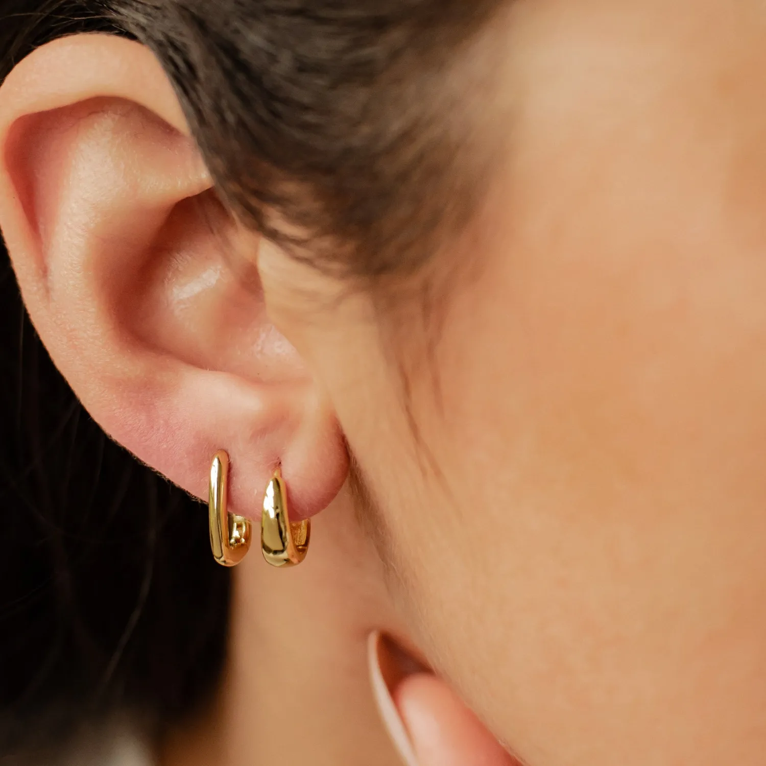 Earring Stack Sets | Creolen | Hey Happiness Kuppel Creolen Ohrringe Sets