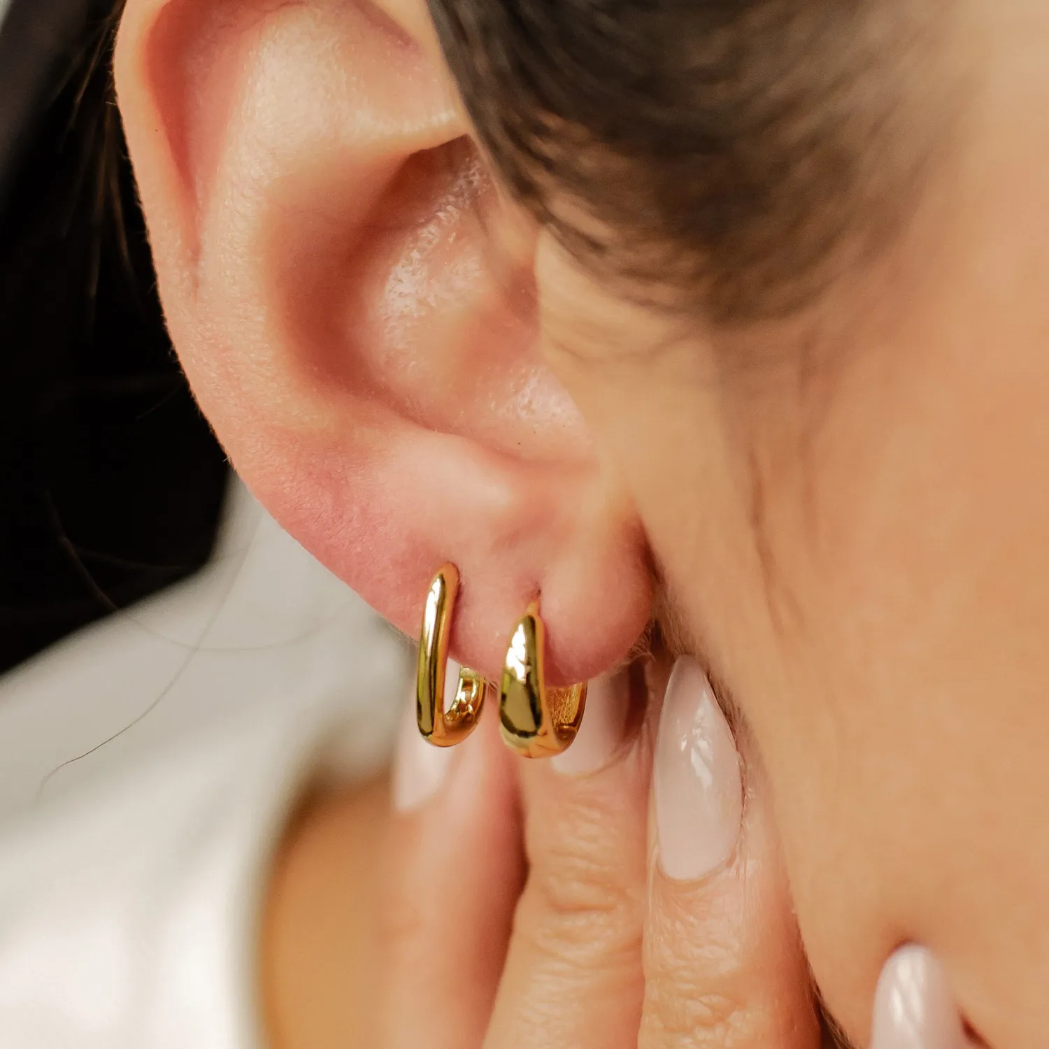Earring Stack Sets | Creolen | Hey Happiness Kuppel Creolen Ohrringe Sets