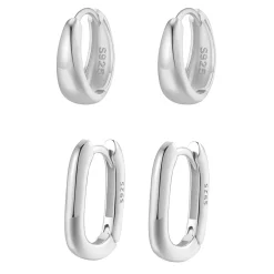Earring Stack Sets | Creolen | Hey Happiness Kuppel Creolen Ohrringe Sets