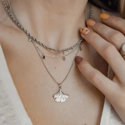 Anhänger | Hey Happiness Langlebigkeit Anhänger für Voller Leben und Energie in Silberfarbe Silver