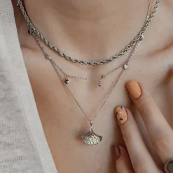 Anhänger | Hey Happiness Langlebigkeit Anhänger für Voller Leben und Energie in Silberfarbe Silver