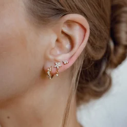 Earring Stack Sets | Hey Happiness Leuchte Ohrringe Set Sterlingsilber