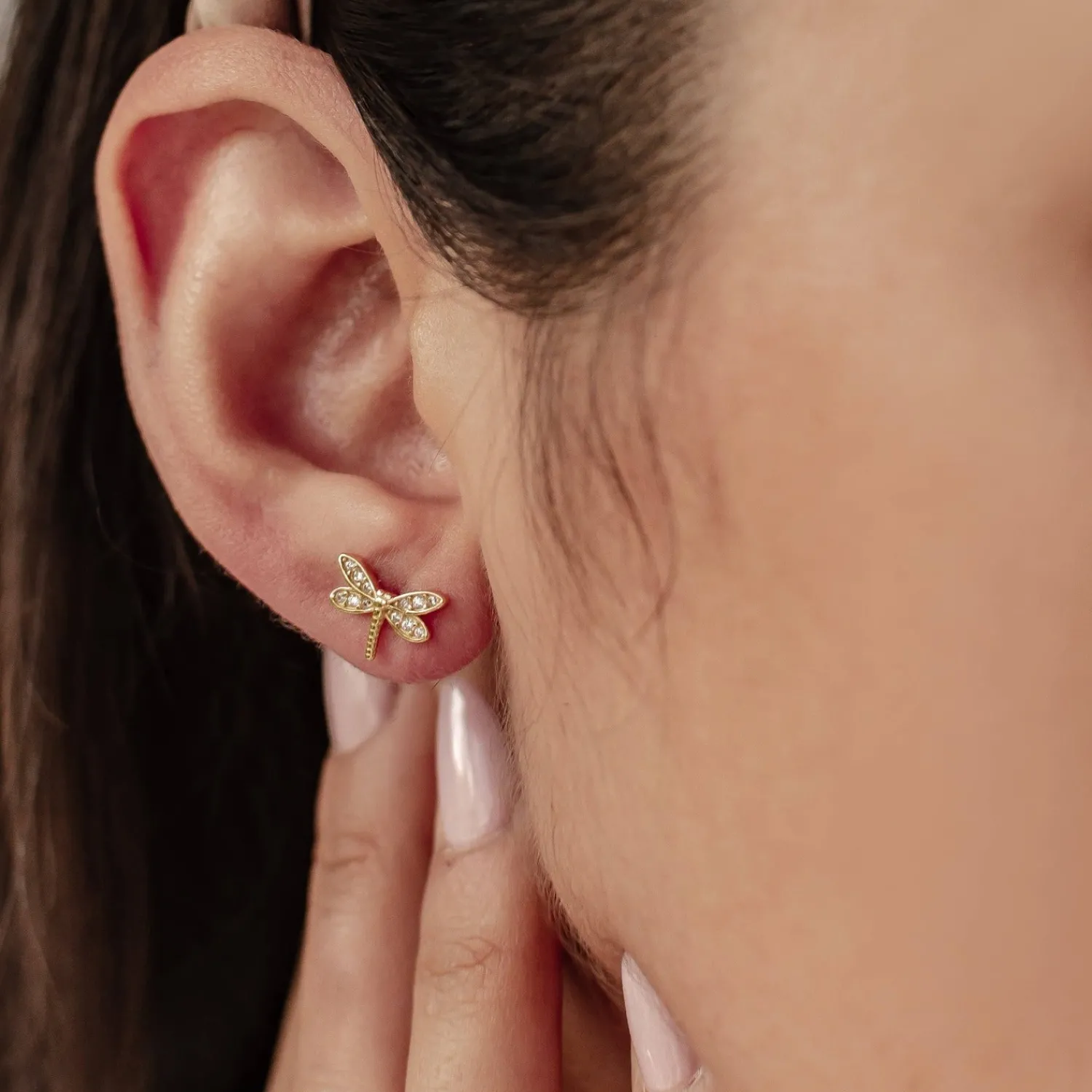 Ohrstecker | Hey Happiness Libellen Ohrstecker Sterlingsilber