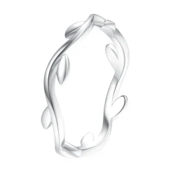Schlichte Ringe | Hey Happiness Lorbeer Ring Sterlingsilber Silver