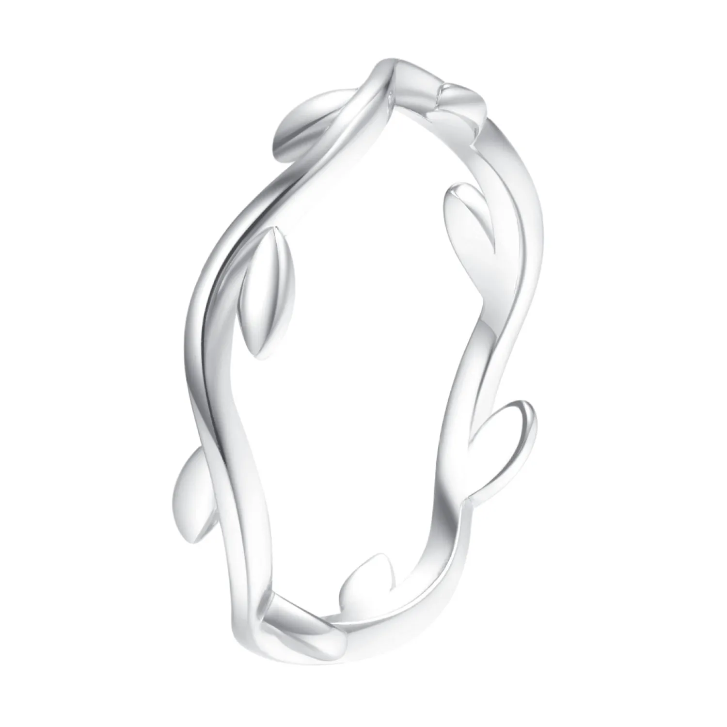 Schlichte Ringe | Hey Happiness Lorbeer Ring Sterlingsilber Silver