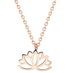 Filigrane Ketten | Hey Happiness Lotus Kette Rosegold Rose Gold