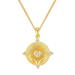 Filigrane Ketten | Hey Happiness Love Anhänger Kette aus Sterlingsilber