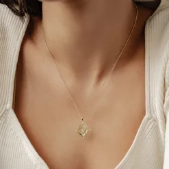 Filigrane Ketten | Hey Happiness Love Anhänger Kette aus Sterlingsilber